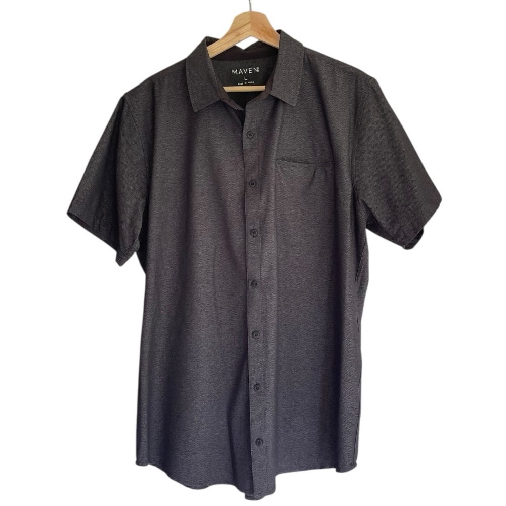 Maven Co-Op Performance Stretch Shirt L Large Men’s
